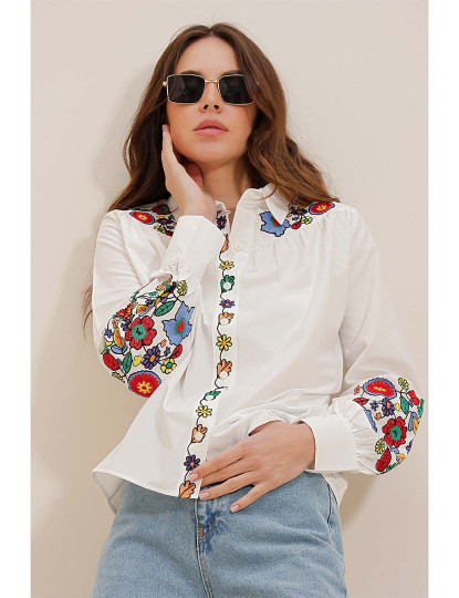 imagem de Camisa Manga Comprida Branco4