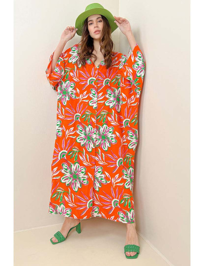 imagem de Vestido Laranja2