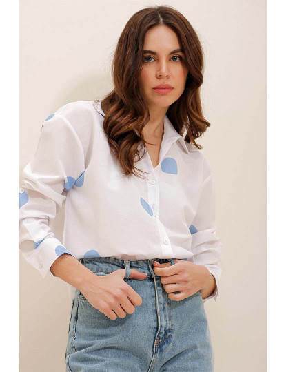 imagem de Camisa Manga Comprida Azul4
