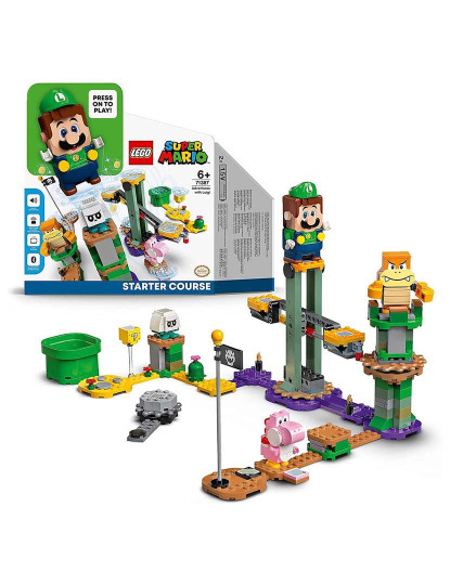 imagem de LEGO SUPER MARIO PACK INICIAL AVEN.COM LUIGI 713871