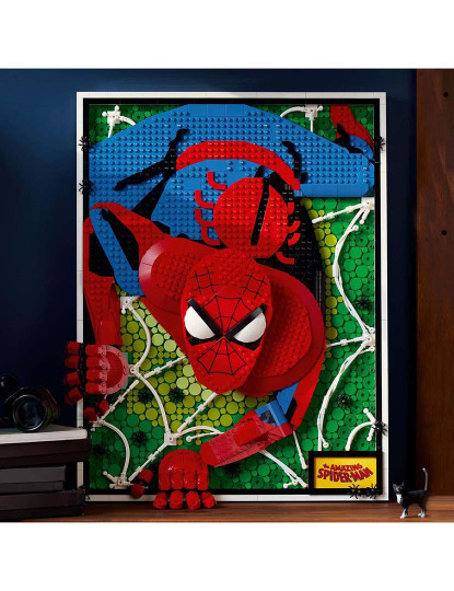 imagem de LEGO ART O FANTÁSTICO SPIDER-MAN 3120910