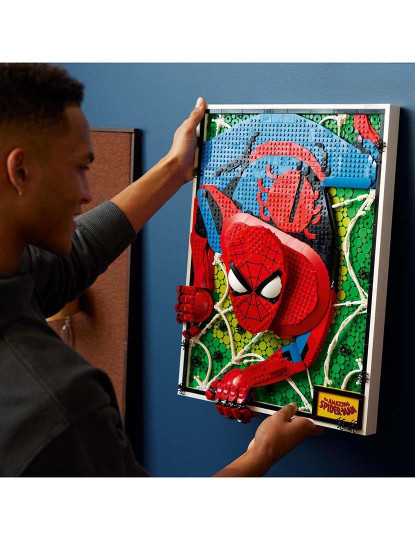 imagem de LEGO ART O FANTÁSTICO SPIDER-MAN 3120911