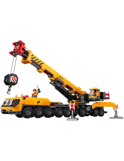 imagem de LEGO CITY GRUA DE CONSTRUÇÃO MÓVEL AMARELA 604094