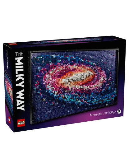 imagem de LEGO ART A GALAXIA DA VIA LACTEA 312122