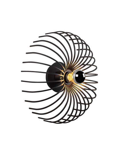 imagem de Candeeiro Parede Aspendos-N-645 Preto2