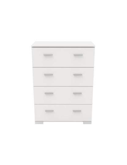 imagem de Cómoda 4 Gavetas Galaxy Branco2