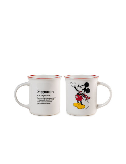 imagem de Conjunto de Natal Mickey e Minnie 6 canecas em New Bone China, 330cc,4