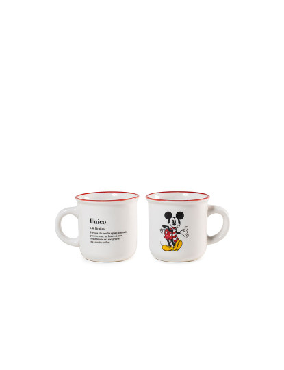 imagem de Conjunto de Natal Mickey e Minnie com 6 xícaras de café em New Bone China, 140 cc3