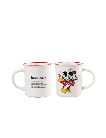 imagem de Conjunto de Natal Mickey e Minnie 6 canecas em New Bone China, 330cc,3