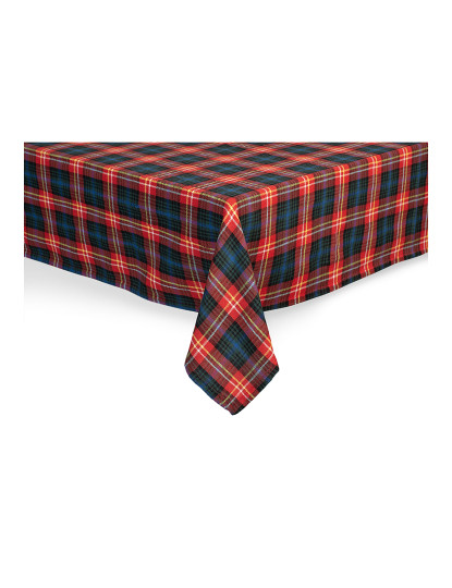 imagem de Toalha de Mesa Tartan Algodão/Poliéster 8 Lugares - 140X240 Cm3