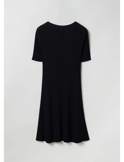 imagem de Vestido Tricot Senhora Preto2