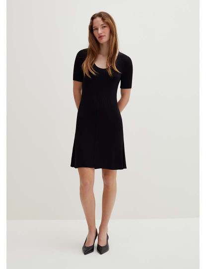 imagem de Vestido Tricot Senhora Preto3