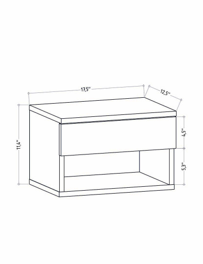 imagem de Mesa Cabeceira Jamot Oak Oak6