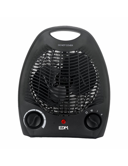 imagem de Mini-Aquecedor Elétrico Portátil EDM 07220 Preto 1000 - 2000 W2