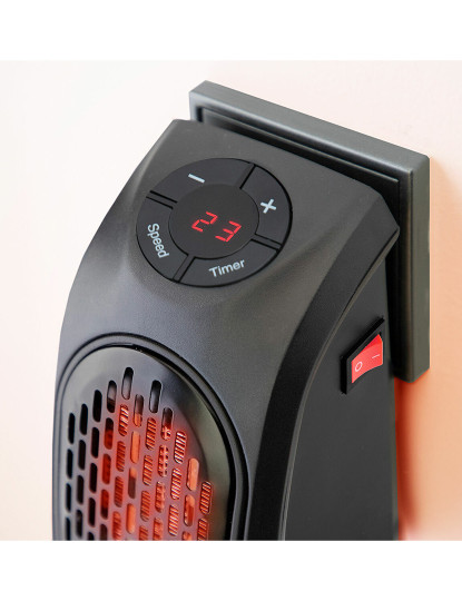 imagem de Mini Aquecedor com Ficha Portátil Heatpod InnovaGoods 400 W2