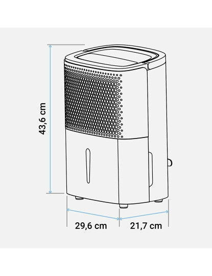 imagem de Desumidificador Universal Blue 900-UCDH8000 200 W 10 L2