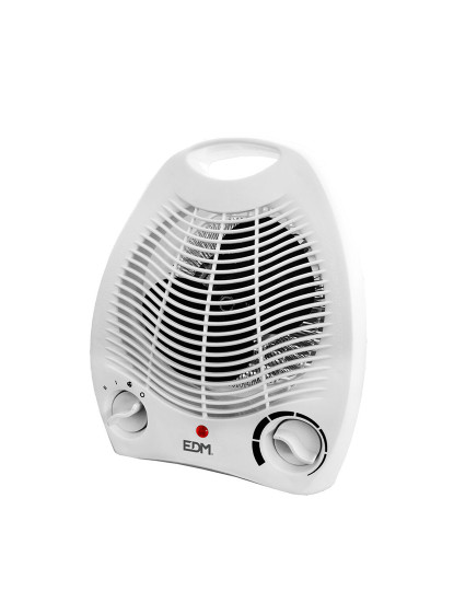 imagem de Aquecedor Vertical EDM 07204 Branco 1000-2000 W 1000 - 2000 W2