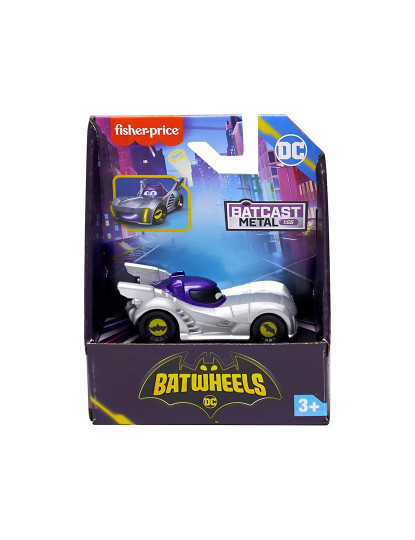 imagem de FISHER-PRICE BATWHEELS VEICULO DIE-CAST SOR. HML124