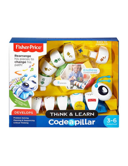 imagem de FISHER-PRICE LAGARTA APRENDE A PROGRAMAR DKT391