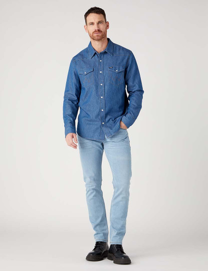 imagem de Camisa Homem Azul2