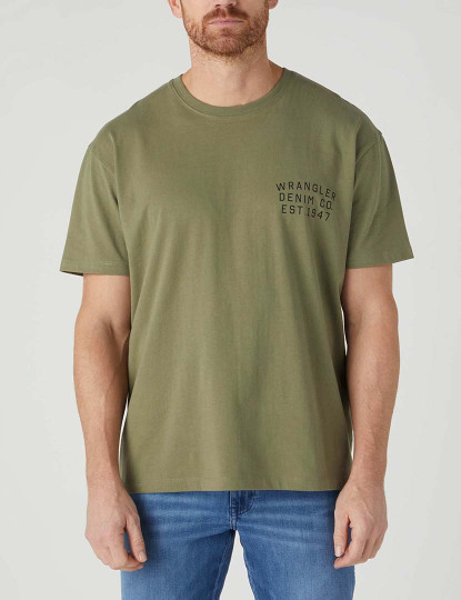imagem de T-shirt Homem Verde4