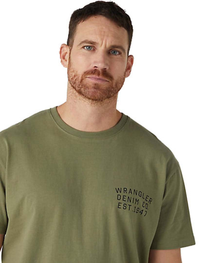 imagem de T-shirt Homem Verde2