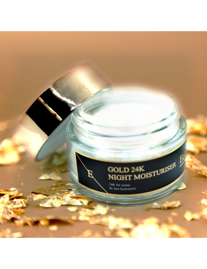 imagem de Hidratante Noturno Antirrugas Ouro 24K 50Ml9