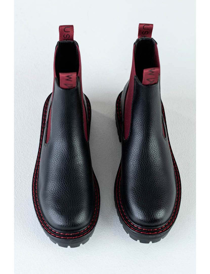 imagem de Botas Senhora Preto e Bordeaux3