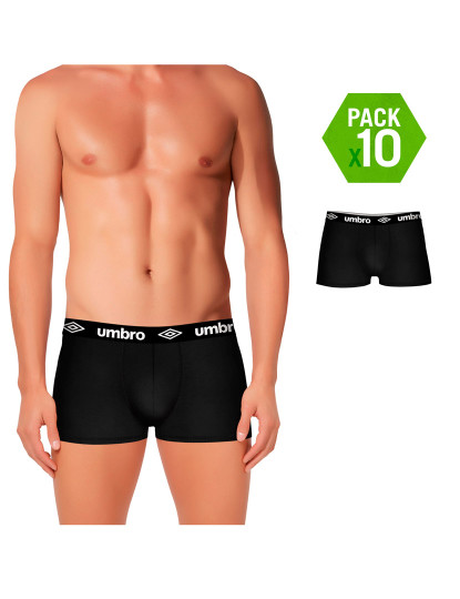 imagem de Pack 10 Boxers Preto1