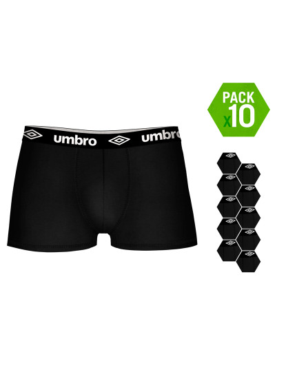 imagem de Pack 10 Boxers Preto2