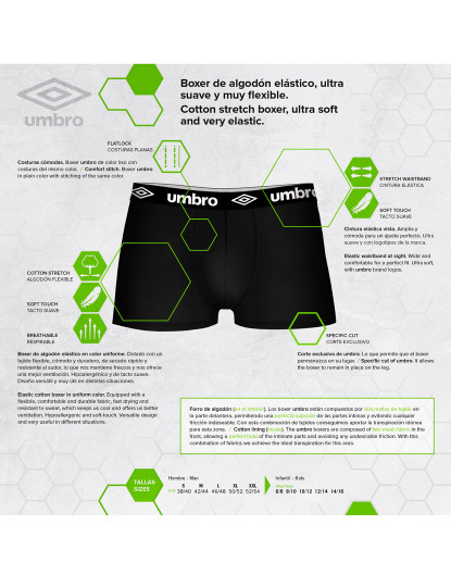 imagem de Pack 10 Boxers Preto3