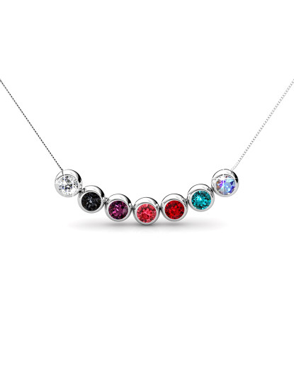 imagem de Colar 7 Days Moon Paris Paris Multicolorido2