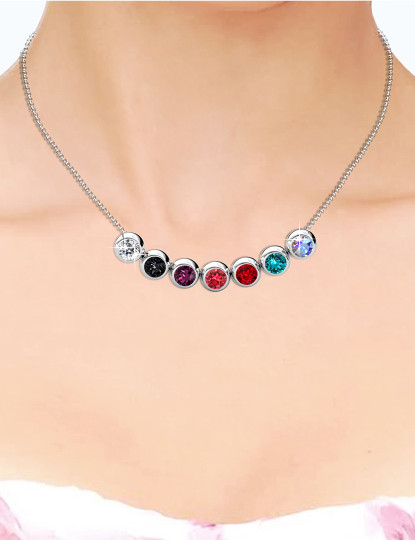 imagem de Colar 7 Days Moon Paris Paris Multicolorido4