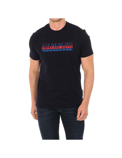 imagem de T-Shirt M. Curta Homem Azul Marinho1