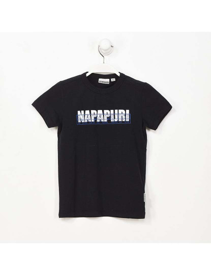 imagem de T-Shirt M. Curta K Srell Menino Preto1