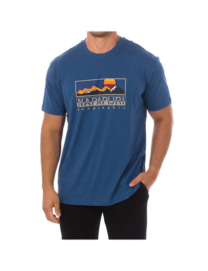imagem de T-Shirt M. Curta S-Freestyle Homem Azul1