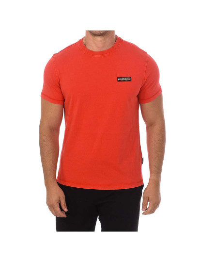 imagem de T-Shirt M. Curta S-Nidaros Homem Vermelho1