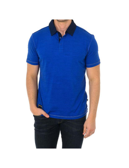 imagem de Pólo M. Curta Homem Azul1