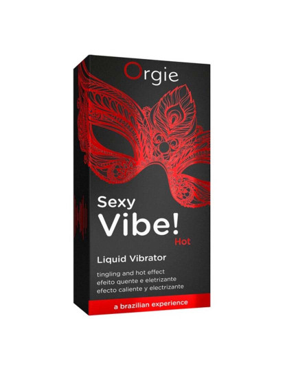 imagem de Gel Estimulante Sexy Vibe! Hot Liquid Orgie 15 ml2