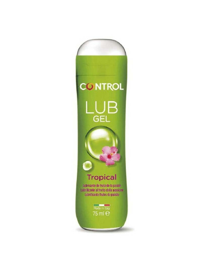 imagem de Lubrificante à base de Água Lub Tropical Control Maracujá (75 ml)1