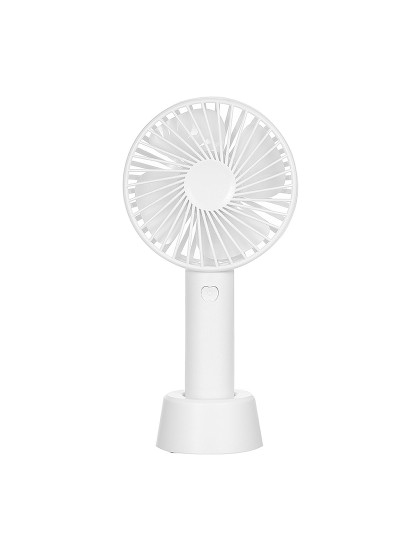 imagem de Mini ventilador portátil c/ bateria e suporte de mesa1
