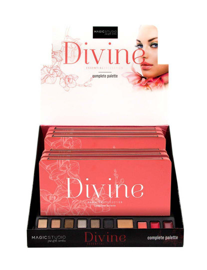 imagem de Grande Palete de Maquilhagem Divine 16 Cores 21Gr2