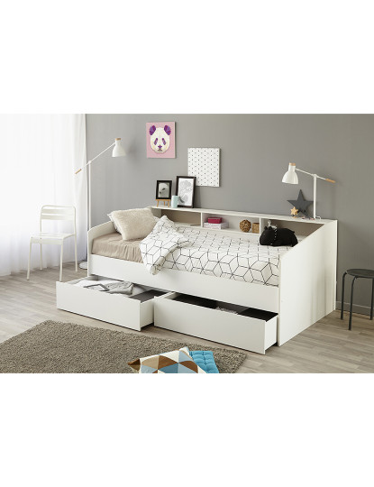 imagem de Conjunto 2 Gavetas Brancas4