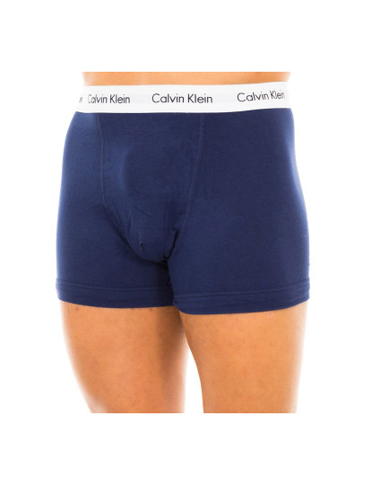 imagem de Pack 3 Boxers Homem Azul. Vermelho e Branco3