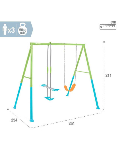 imagem de Baloiço 44120 Cadeira de baloiço4