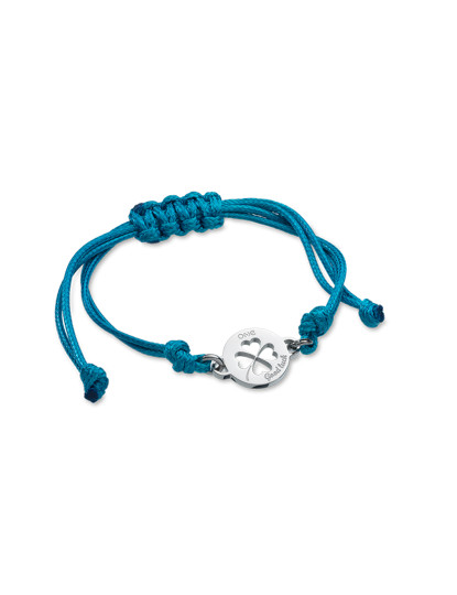 imagem de Pulseira EneDourado Rosa e Good Luck - Azul 1