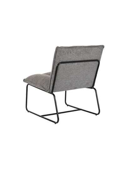 imagem de Cadeira Poliéster Metal Cinza 6