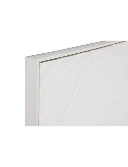 imagem de Quadro Tela Foam Mulher 3D Branco 4