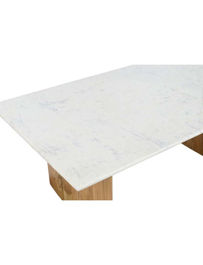 imagem de Mesa Centro Mármore Mango Branco 5