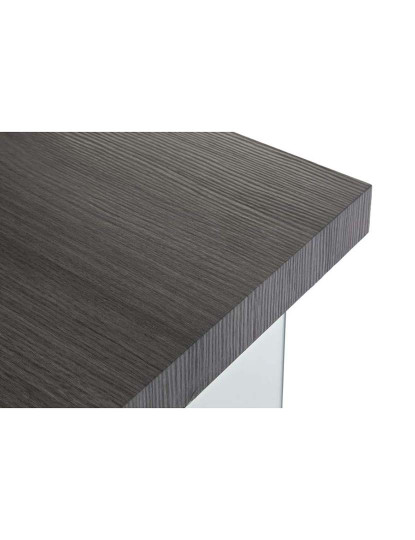 imagem de Secretária Vidro Mdf Temperado Cinza 6
